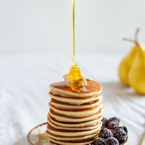 pancakes, honey, stack, stack of pancakes, pouring honey, blackberries, dish, plate, meal, breakfast plate, breakfast, food, tasty, calories, appetizing, food photography, pancakes, pancakes, pancakes, pancakes, pancakes, honey, honey, honey, honey, breakfast